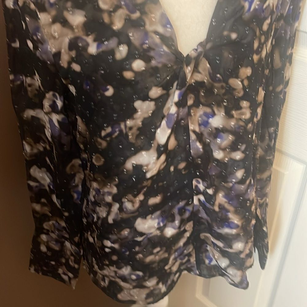 Boss Bidinta Twist Front Shirt Size 6 NWOT - Picture 3 of 9